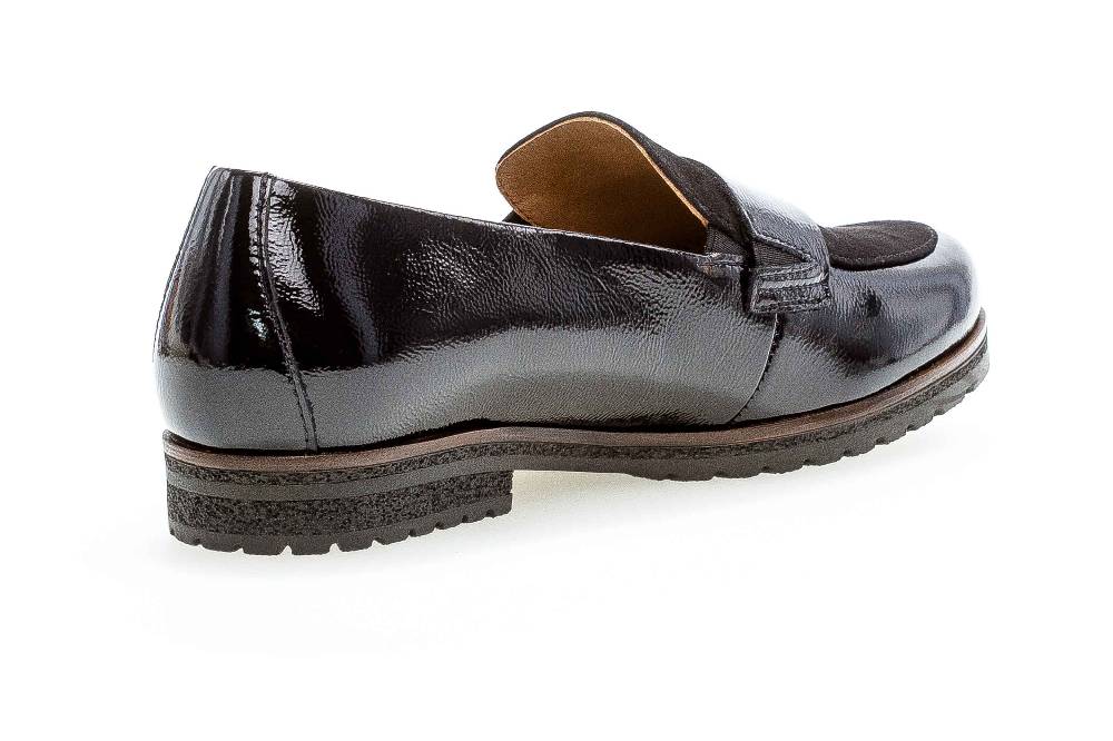 Gabor comfort Slipper in Übergrößen Schwarz 32.042.37 große Damenschuhe Limitierter Zeitrabatt