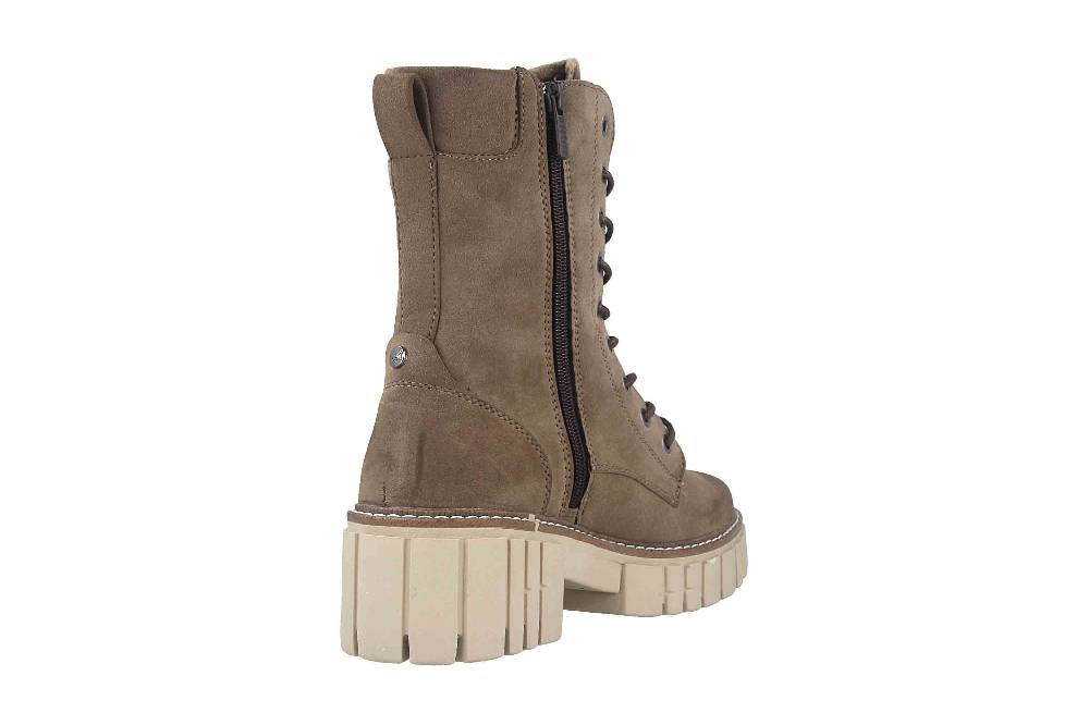 Mustang Shoes Boots in Übergrößen Taupe 1447-506-318 große Damenschuhe Fabrikpreis
