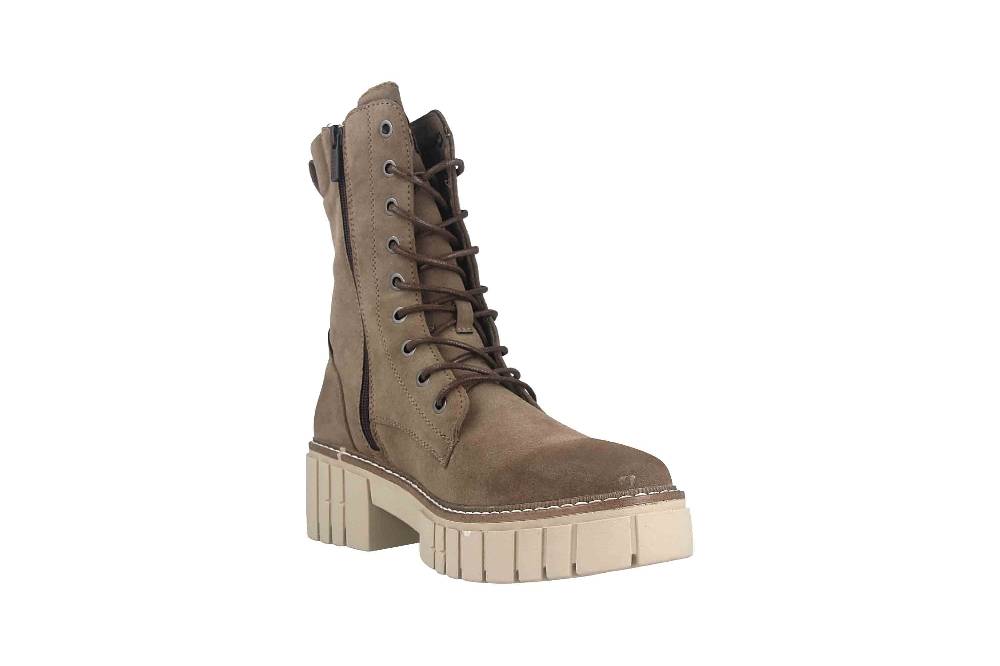 Mustang Shoes Boots in Übergrößen Taupe 1447-506-318 große Damenschuhe Fabrikpreis