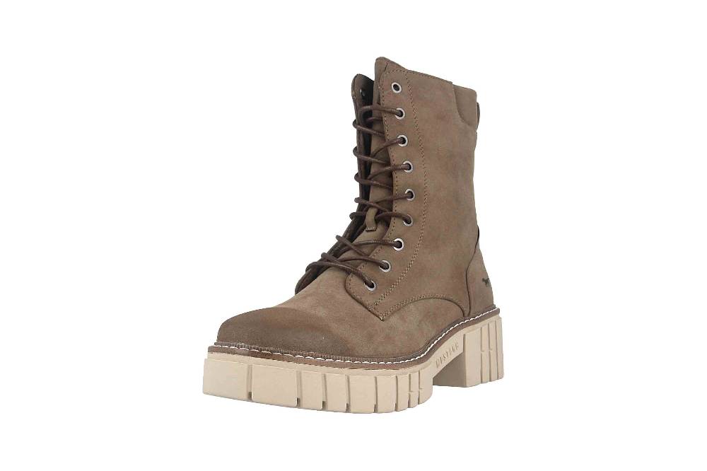 Mustang Shoes Boots in Übergrößen Taupe 1447-506-318 große Damenschuhe Fabrikpreis