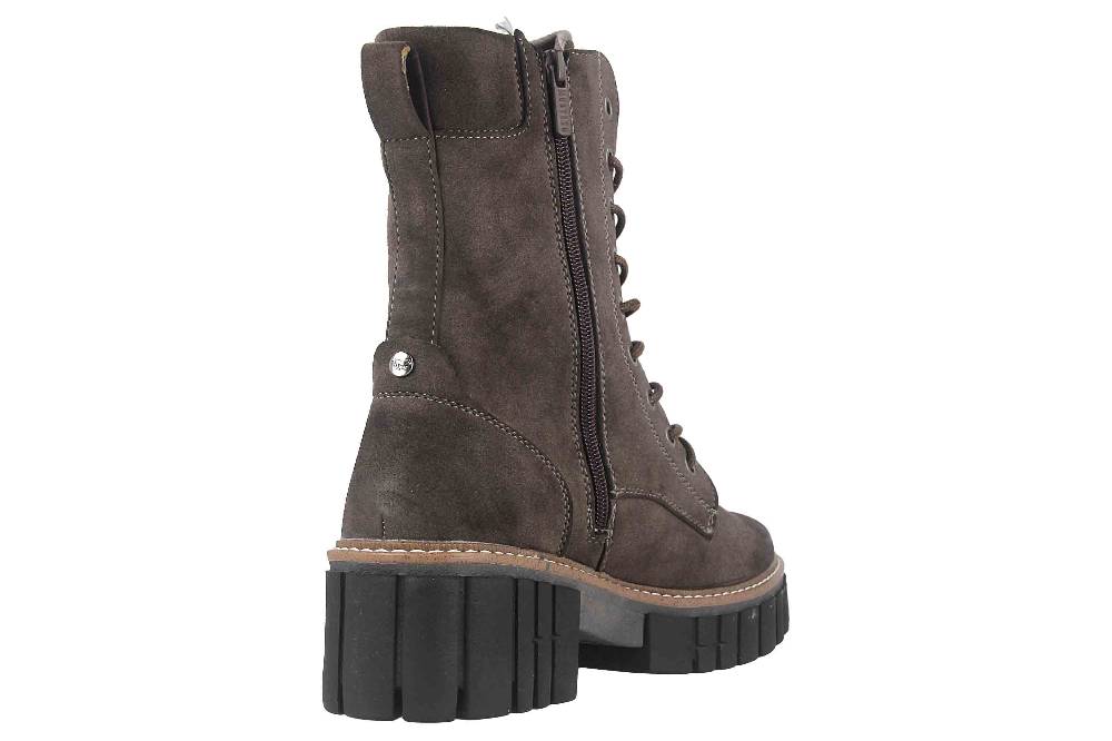 Mustang Shoes Boots in Übergrößen Grau 1447-506-20 große Damenschuhe Sonderangebot