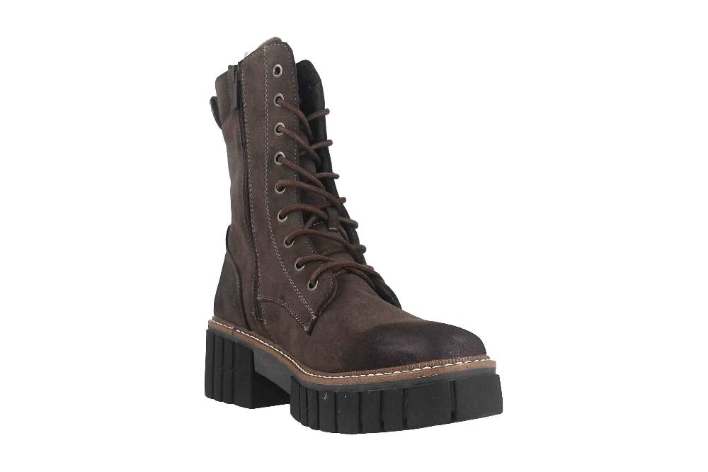 Mustang Shoes Boots in Übergrößen Grau 1447-506-20 große Damenschuhe Sonderangebot