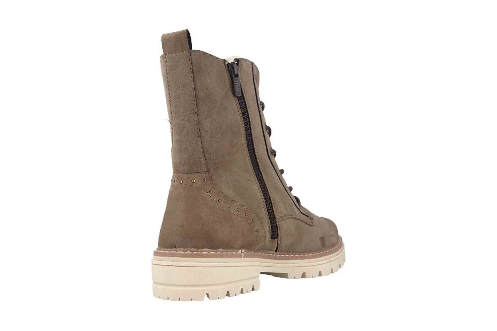 Mustang Shoes Stiefel in Übergrößen Taupe 1404-601-318 große Damenschuhe Rabatt