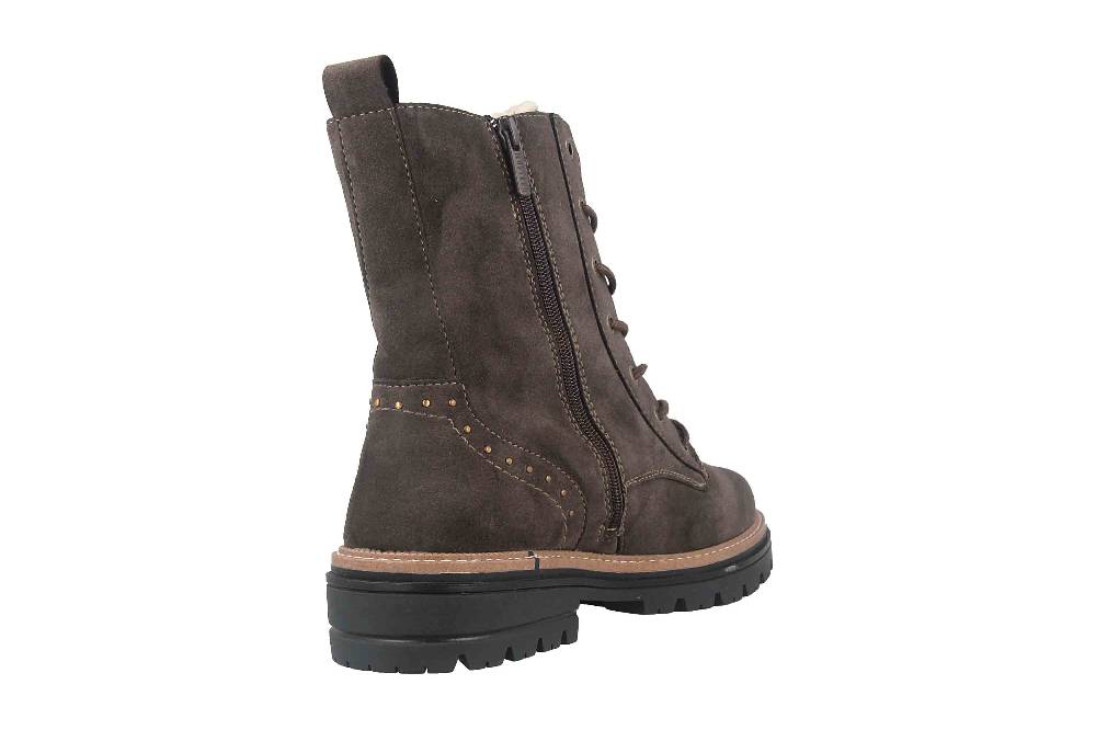 Mustang Shoes Stiefel in Übergrößen Grau 1404-601-20 große Damenschuhe Günstig kaufen