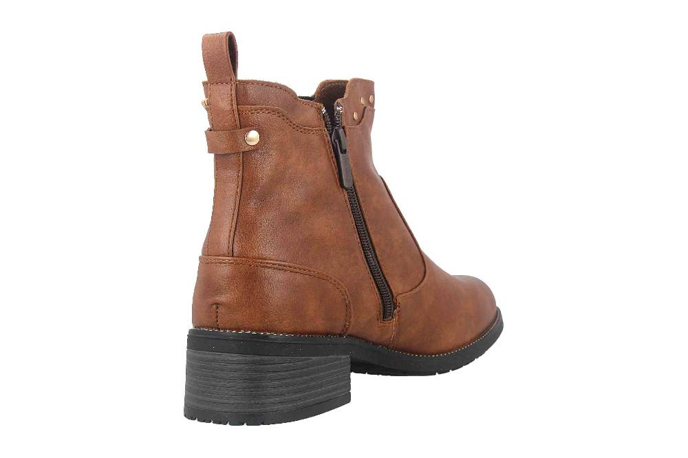 Mustang Shoes Stiefeletten in Übergrößen Braun 1402-503-307 große Damenschuhe Großer Ausverkauf