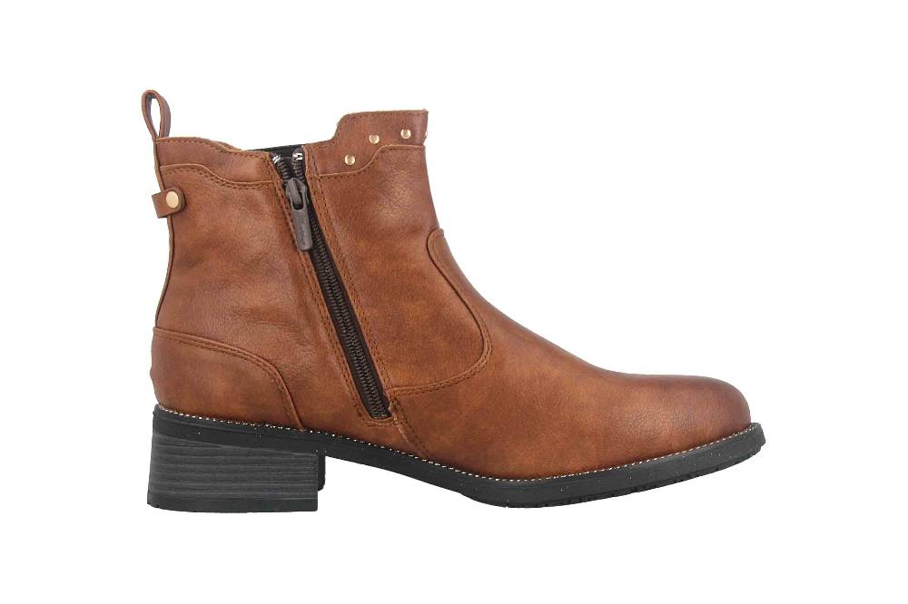 Mustang Shoes Stiefeletten in Übergrößen Braun 1402-503-307 große Damenschuhe Großer Ausverkauf