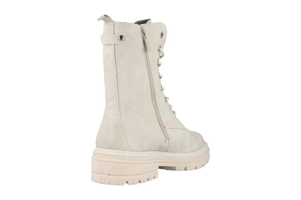 Mustang Shoes Boots in Übergrößen Weiß 1398-507-203 große Damenschuhe Flash Sale
