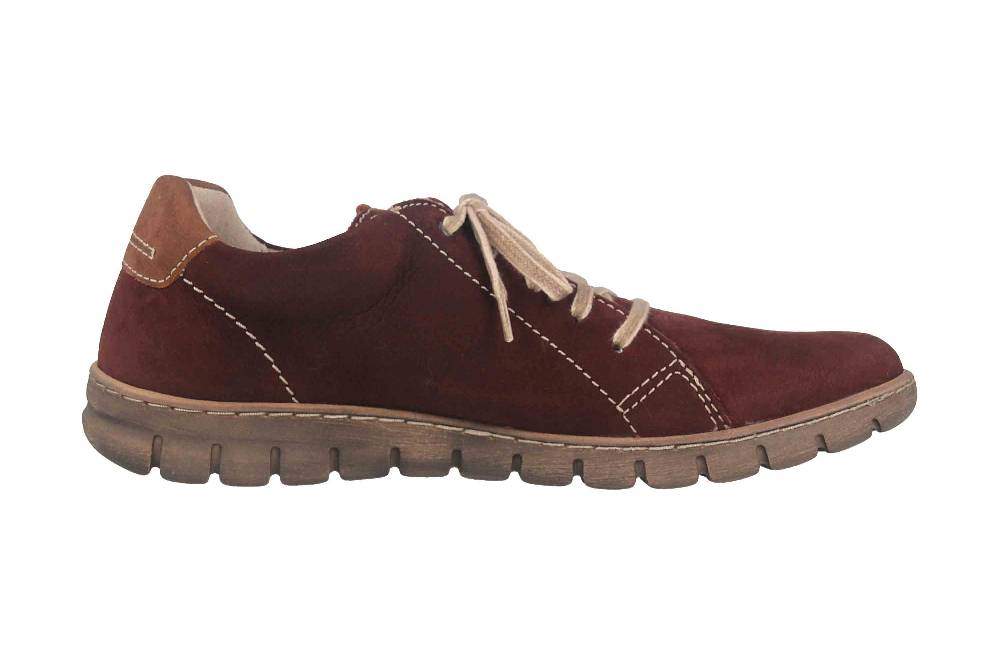 Josef Seibel Steffi 62 Halbschuhe in Übergrößen Rot 93162 MI869 411 große Damenschuhe Saisonschlussverkauf
