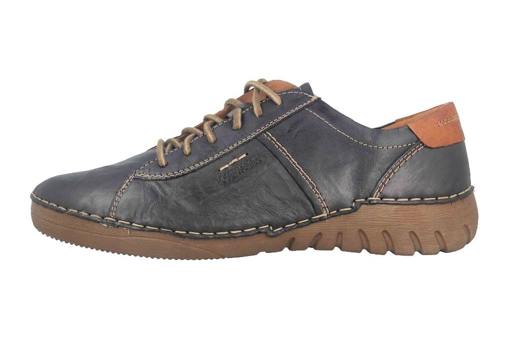 Josef Seibel Felicia 02 Halbschuhe in Übergrößen Blau 89202 302 531 große Damenschuhe Weihnachtsangebot