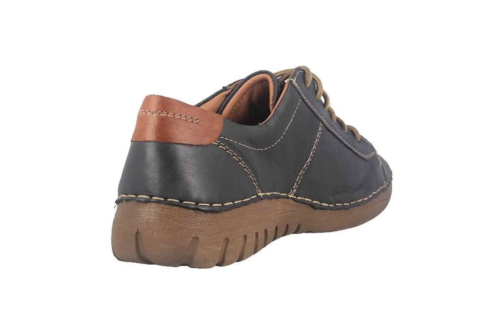 Josef Seibel Felicia 02 Halbschuhe in Übergrößen Blau 89202 302 531 große Damenschuhe Weihnachtsangebot