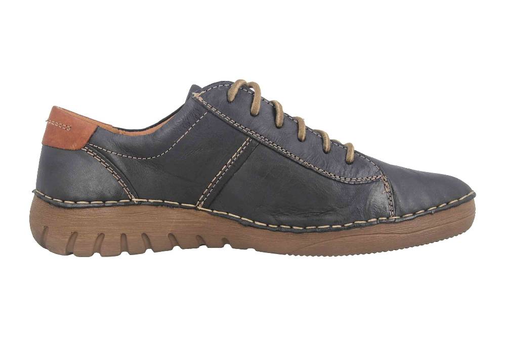 Josef Seibel Felicia 02 Halbschuhe in Übergrößen Blau 89202 302 531 große Damenschuhe Weihnachtsangebot