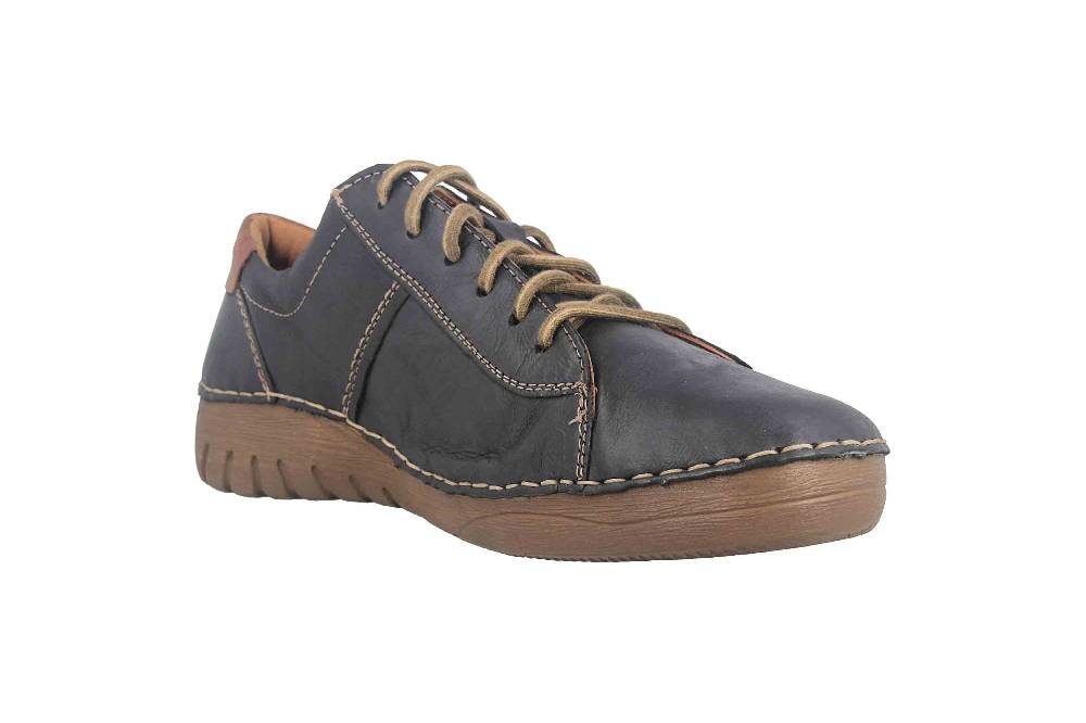 Josef Seibel Felicia 02 Halbschuhe in Übergrößen Blau 89202 302 531 große Damenschuhe Weihnachtsangebot
