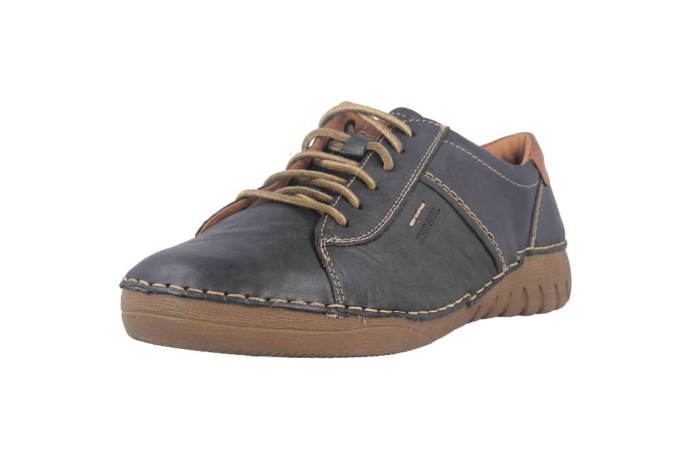 Josef Seibel Felicia 02 Halbschuhe in Übergrößen Blau 89202 302 531 große Damenschuhe Weihnachtsangebot