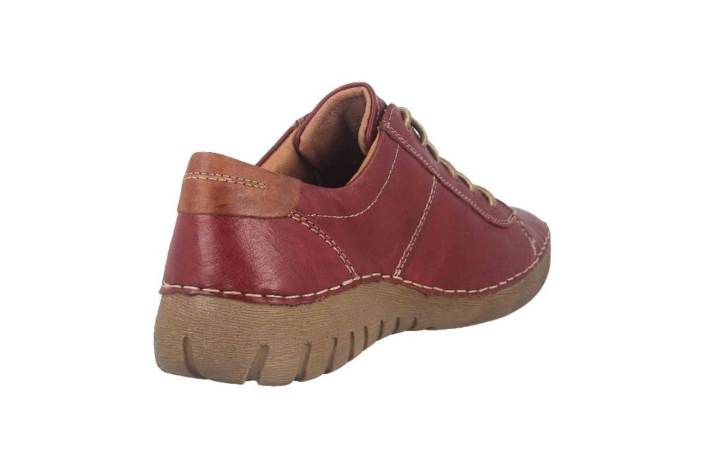 Josef Seibel Felicia 02 Halbschuhe in Übergrößen Rot 89202 302 411 große Damenschuhe Osterangebot