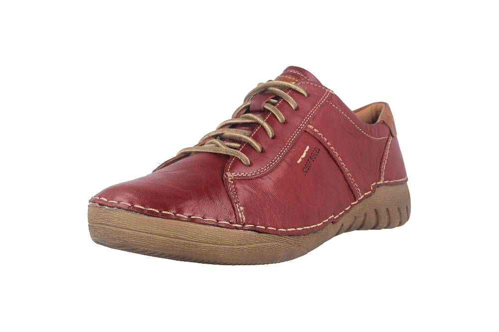 Josef Seibel Felicia 02 Halbschuhe in Übergrößen Rot 89202 302 411 große Damenschuhe Osterangebot