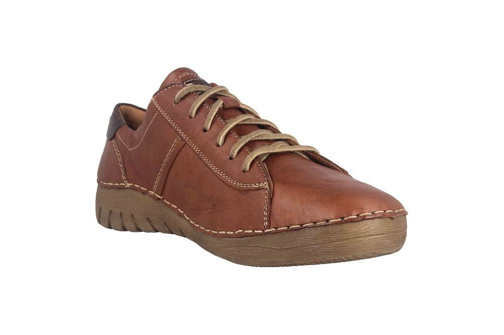 Josef Seibel Felicia 02 Halbschuhe in Übergrößen Braun 89202 302 371 große Damenschuhe Muttertagsangebot