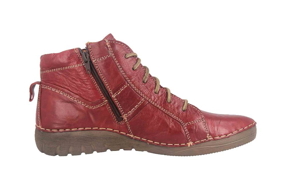Josef Seibel Felicia 01 Stiefeletten in Übergrößen Rot 89201 MI302 411 große Damenschuhe Jubiläumsangebot