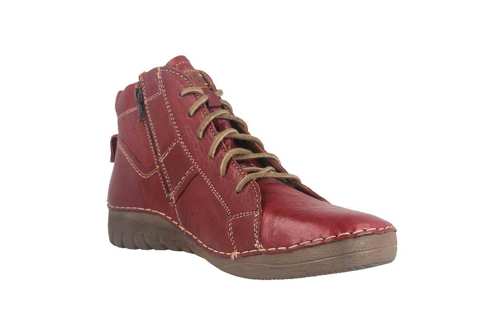 Josef Seibel Felicia 01 Stiefeletten in Übergrößen Rot 89201 MI302 411 große Damenschuhe Jubiläumsangebot