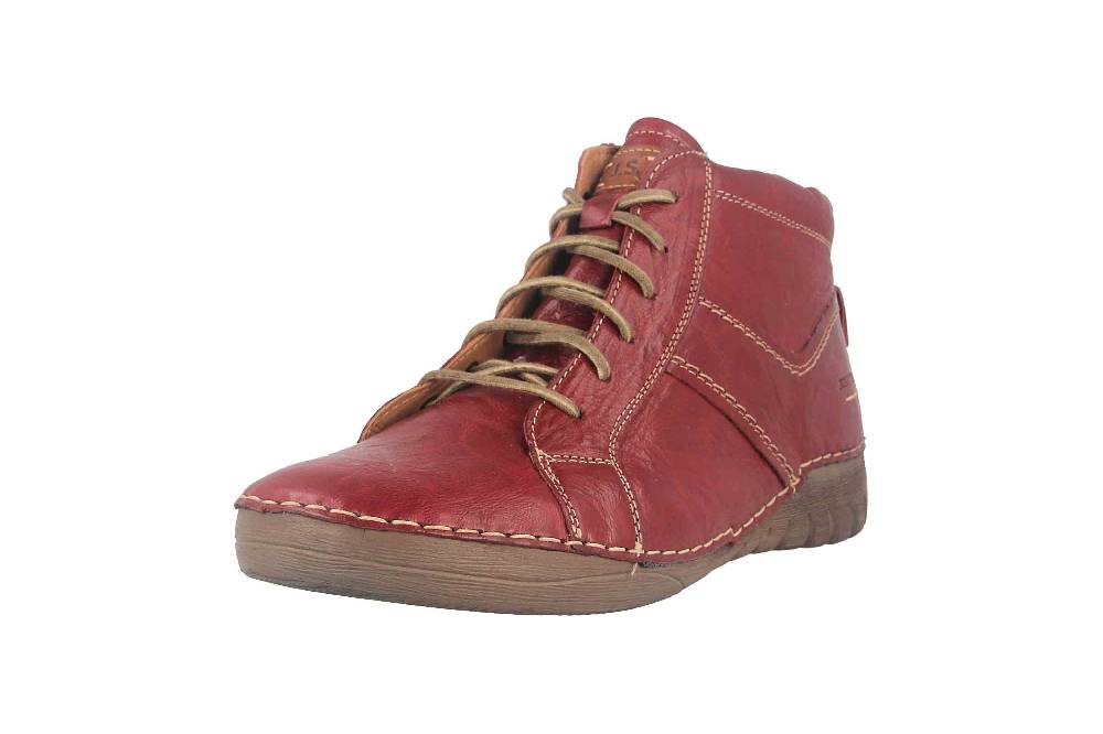 Josef Seibel Felicia 01 Stiefeletten in Übergrößen Rot 89201 MI302 411 große Damenschuhe Jubiläumsangebot