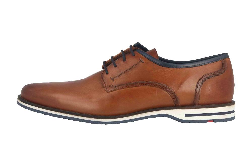 LLOYD Detroit Halbschuhe in Übergrößen Braun 10-077-11 große Herrenschuhe