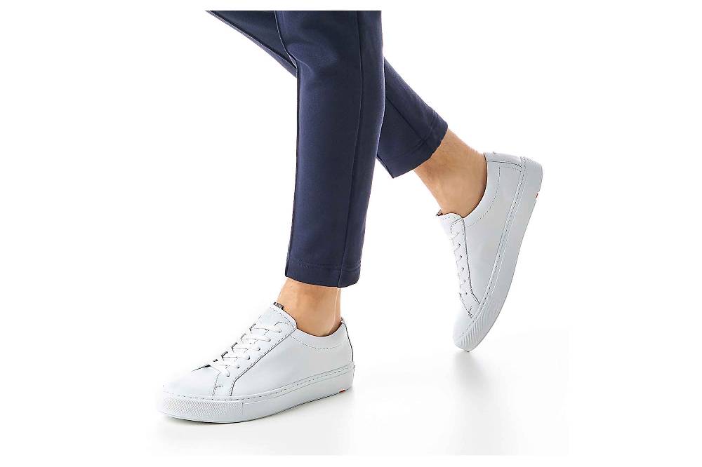 Lloyd Hero Sneaker in Übergrößen Weiß 13-128-01 große Herrenschuhe Tägliche Deals