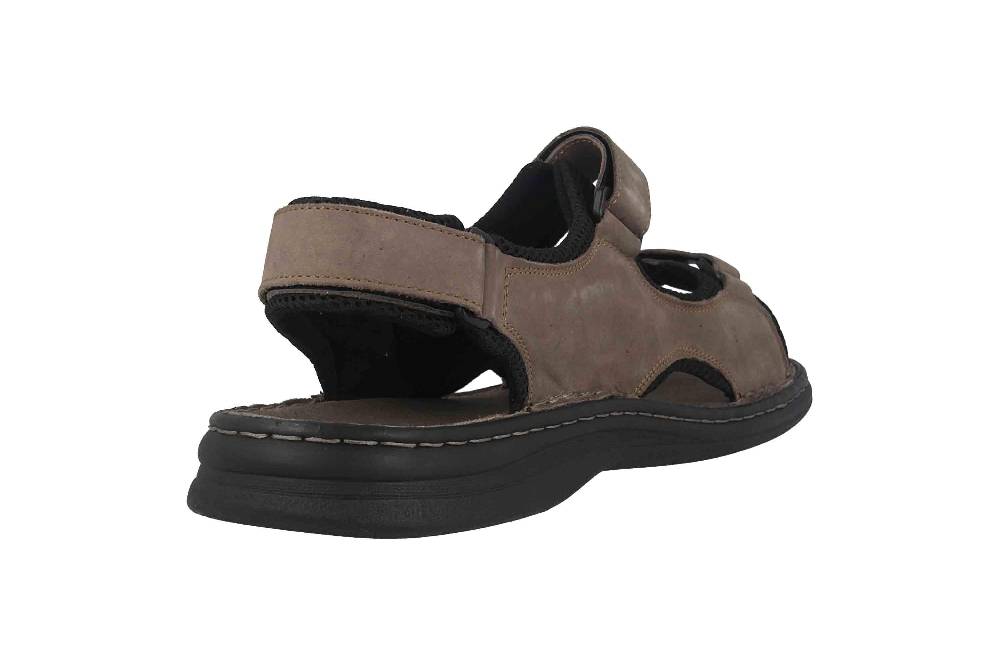 Josef Seibel Franklin Sandalen in Übergrößen Grau 10236 751 781 große Herrenschuhe Wochenangebot