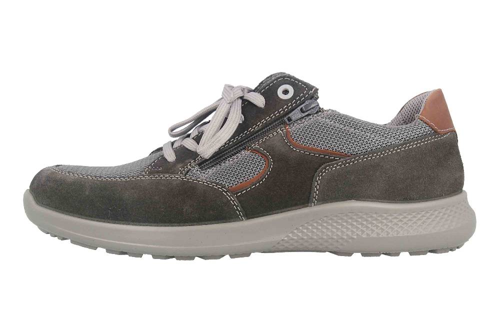 Jomos Campus Halbschuhe in Übergrößen Grau 322414 904 2107 große Herrenschuhe