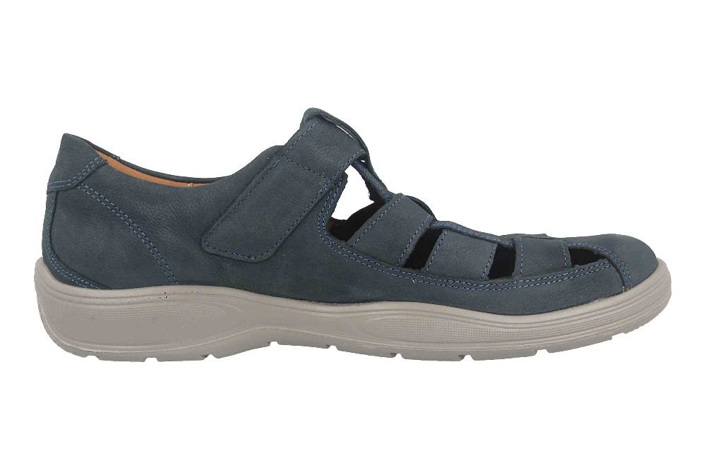 Jomos Ergo Com Slipper in Übergrößen Blau 418201 83 845 große Herrenschuhe Begrenzte Freigabe