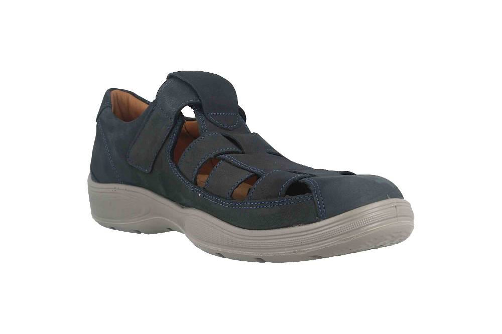 Jomos Ergo Com Slipper in Übergrößen Blau 418201 83 845 große Herrenschuhe Begrenzte Freigabe