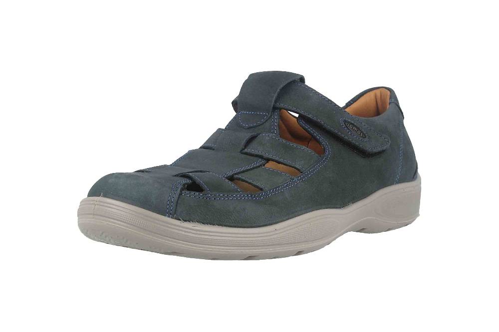 Jomos Ergo Com Slipper in Übergrößen Blau 418201 83 845 große Herrenschuhe Begrenzte Freigabe