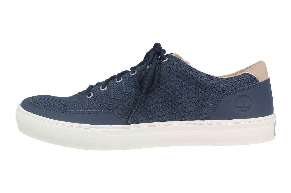 Timberland Adv 2.0 Green Knit Ox Halbschuhe in Übergrößen Blau TB0A2QKE0191 große Herrenschuhe Fabrikladen