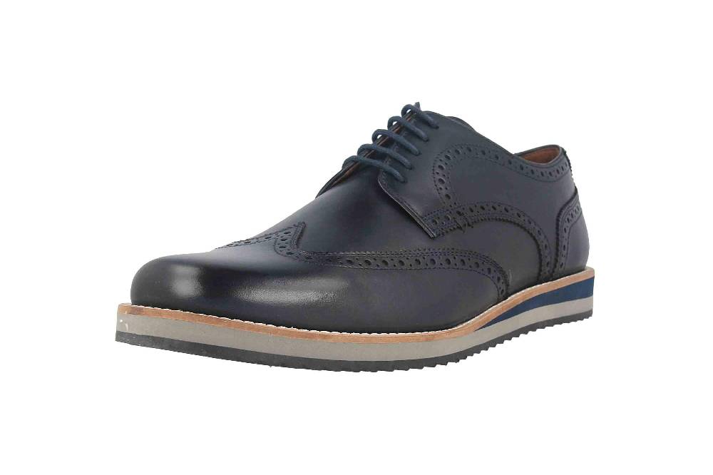 Josef Seibel Yannik 01 Halbschuhe Blau 15901 147 500 Herrenschuhe Meist gekauft