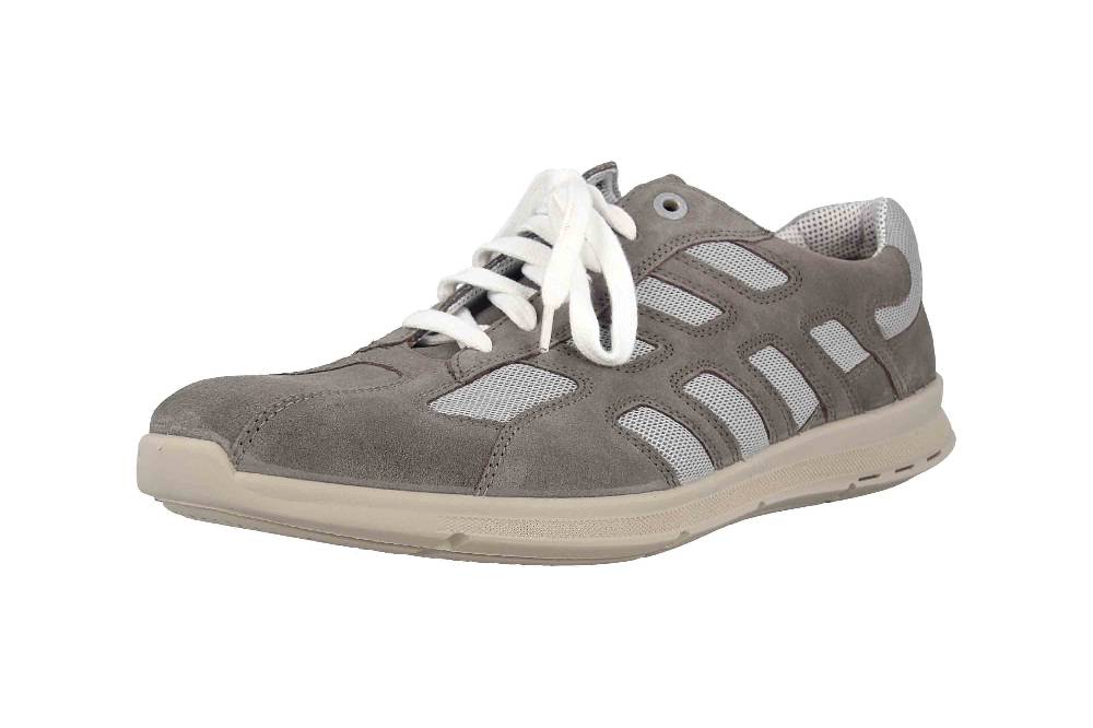 Jomos Rogato Halbschuhe in Übergrößen Grau 324320 914 2084 große Herrenschuhe Rabatt