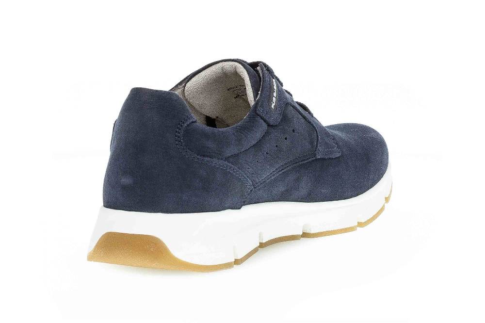 Pius Gabor Halbschuhe in Übergrößen Blau 1022.10.02 große Herrenschuhe Günstig kaufen