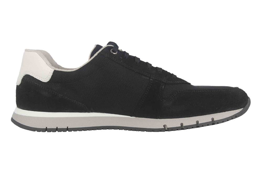 Pius Gabor Sneaker in Übergrößen Schwarz 1015.10.01 große Herrenschuhe Flash Sale