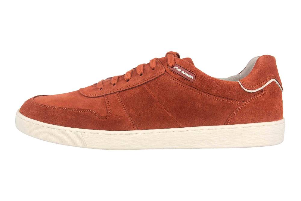 Pius Gabor Halbschuhe in Übergrößen Rot 0537.14.04 große Herrenschuhe