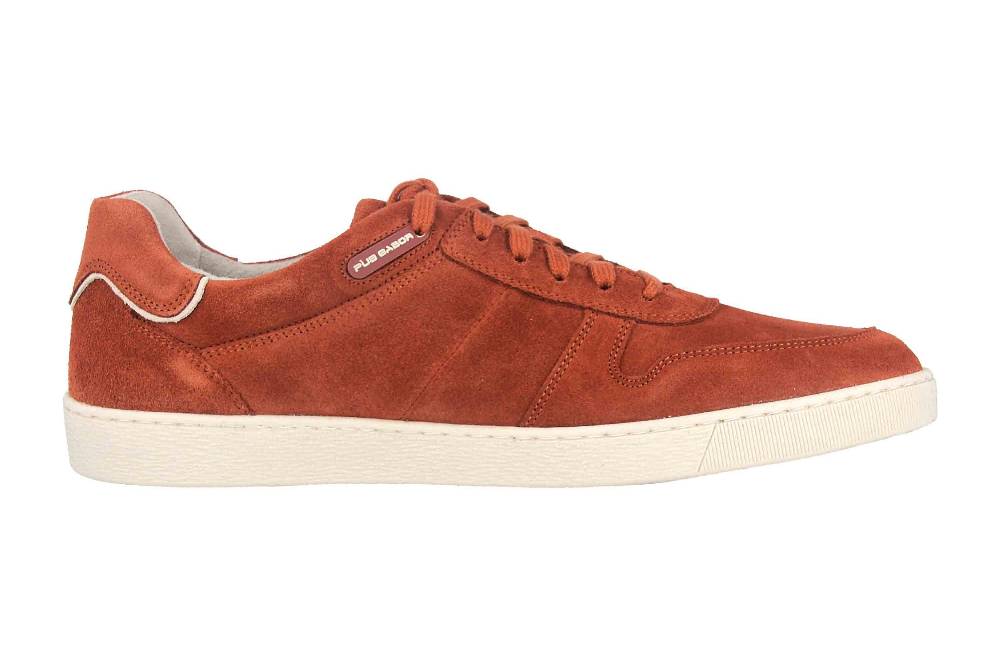 Pius Gabor Halbschuhe in Übergrößen Rot 0537.14.04 große Herrenschuhe Online Shopping