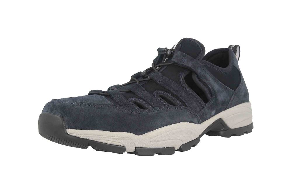 Pius Gabor Slipper in Übergrößen Blau 0138.13.03 große Herrenschuhe Osterangebot