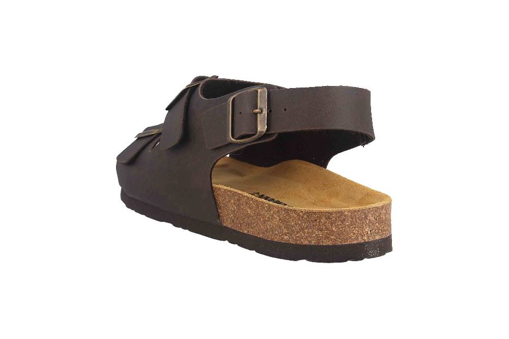 Jomos FEETBACK Slipper in Übergrößen Braun [D2C] 406201 44 355 große Herrenschuhe Letzte 3 Tage