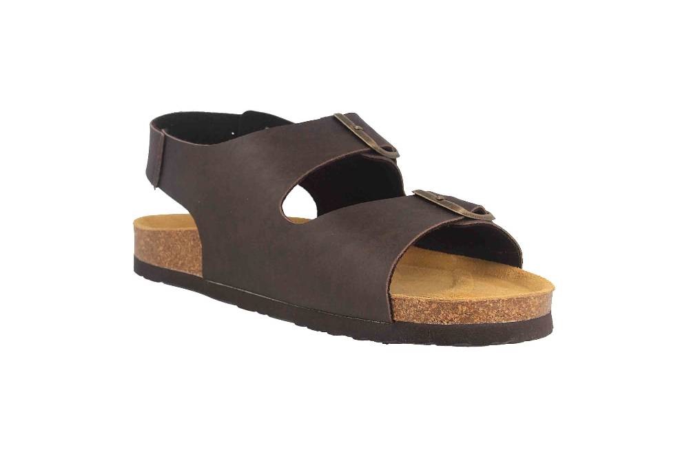 Jomos FEETBACK Slipper in Übergrößen Braun [D2C] 406201 44 355 große Herrenschuhe Letzte 3 Tage