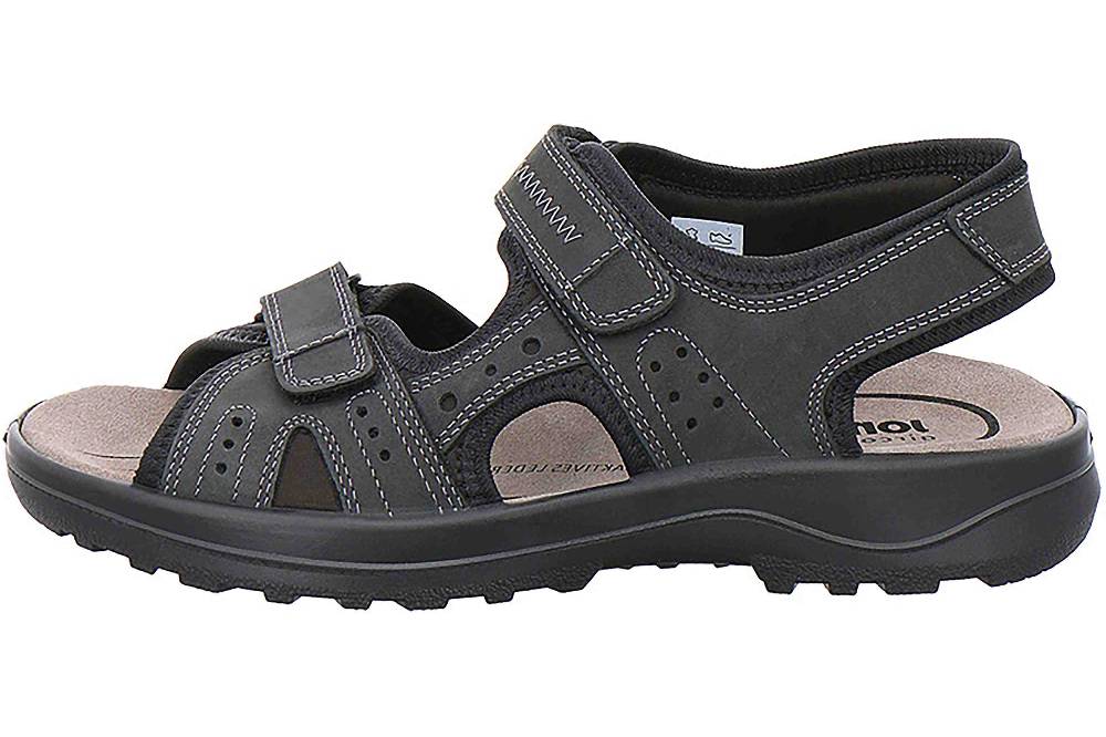 Jomos LIBERTA Sandalen in Übergrößen Schwarz [D2C] 508603 12 000 große Herrenschuhe Zeitbegrenzte Promotion