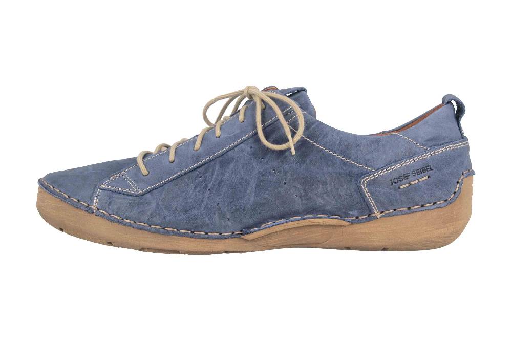 Josef Seibel Fergey 56 Halbschuhe in Übergrößen Blau 59656 95 505 große Damenschuhe Nur noch ein Tag übrig