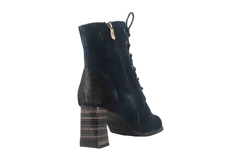 Laura Vita Stiefel in Übergrößen Blau MAELEO 09 Bleu große Damenschuhe Fabrikladen