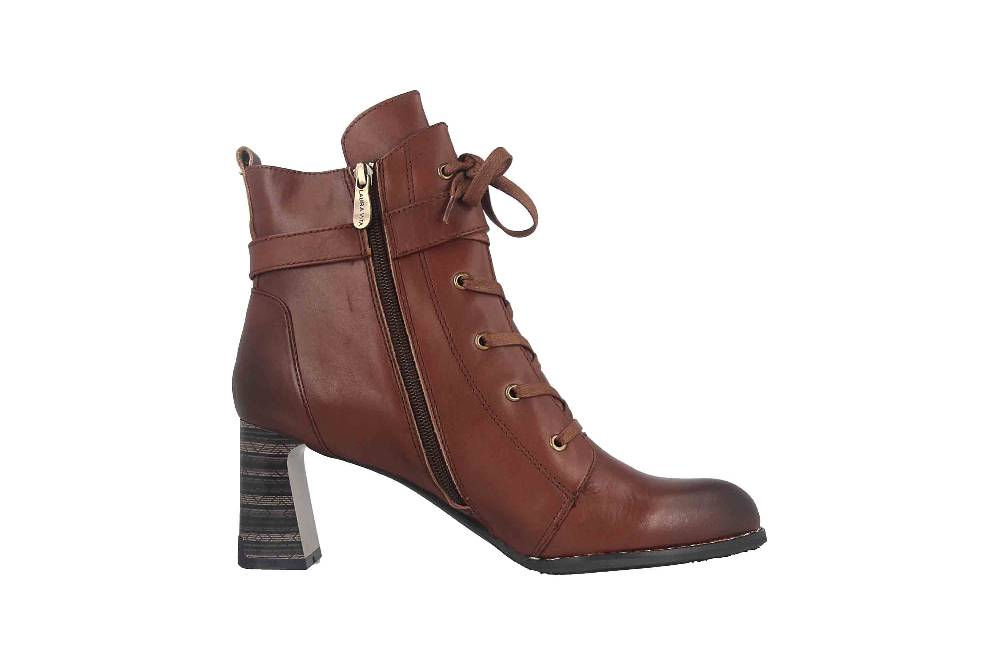Laura Vita Boots in Übergrößen Braun MAELEO 03A Marron große Damenschuhe Speichern exportieren