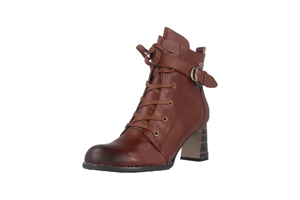Laura Vita Boots in Übergrößen Braun MAELEO 03A Marron große Damenschuhe Speichern exportieren
