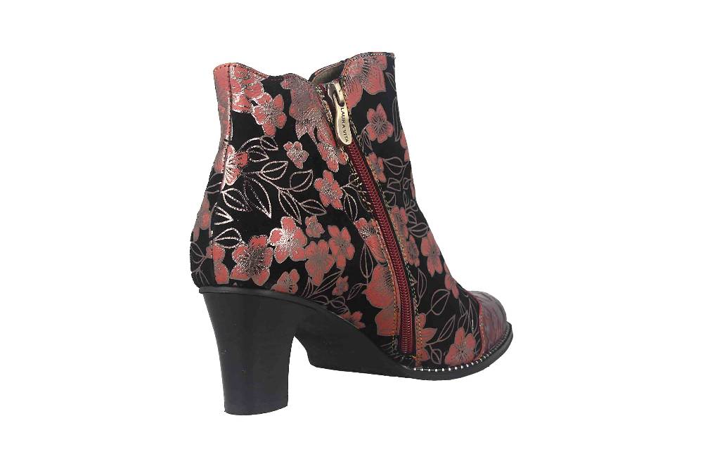 Laura Vita Stiefeletten in Übergrößen Mehrfarbig ELCODIEO 212 Cerise große Damenschuhe Online