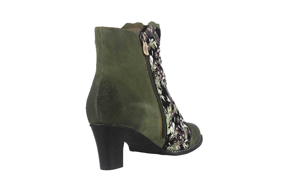 Laura Vita Stiefeletten in Übergrößen Mehrfarbig ELCODIEO 1223 Vert große Damenschuhe Auslauf