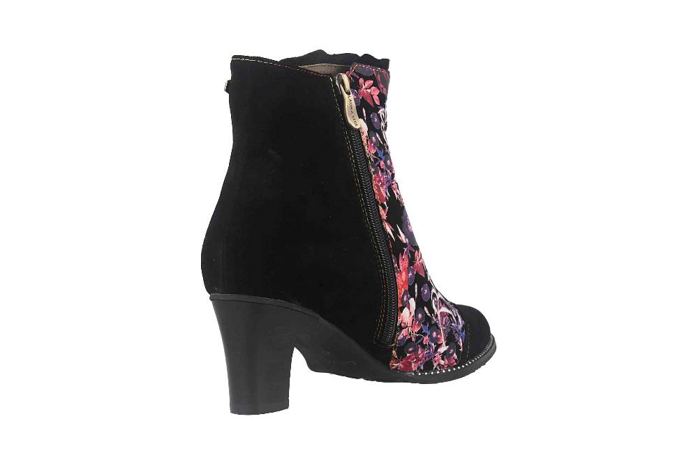 Laura Vita Stiefeletten in Übergrößen Mehrfarbig ELCODIEO 1223 Noir große Damenschuhe Verkauf