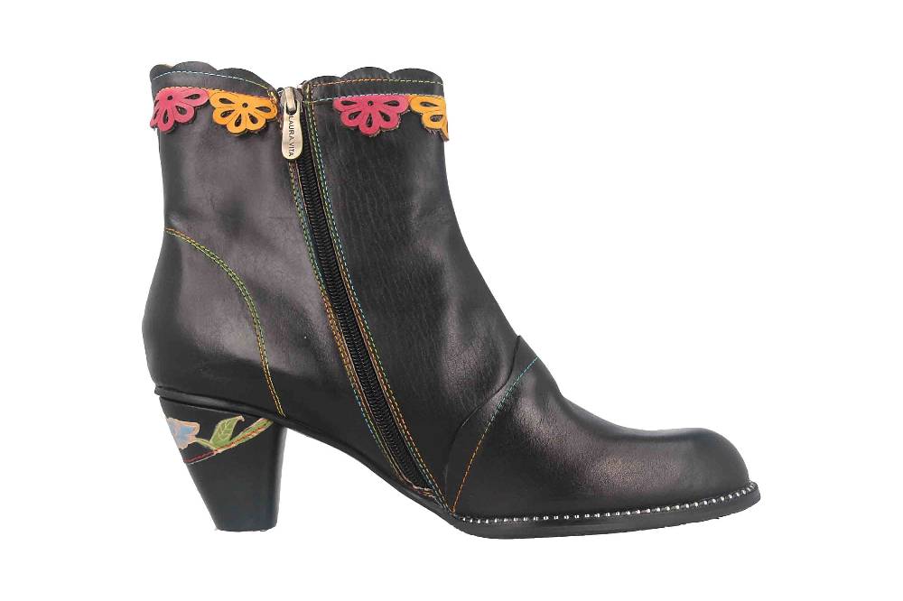 Laura Vita Stiefeletten in Übergrößen Schwarz ALCIZEEO 72 Noir große Damenschuhe Hotsell