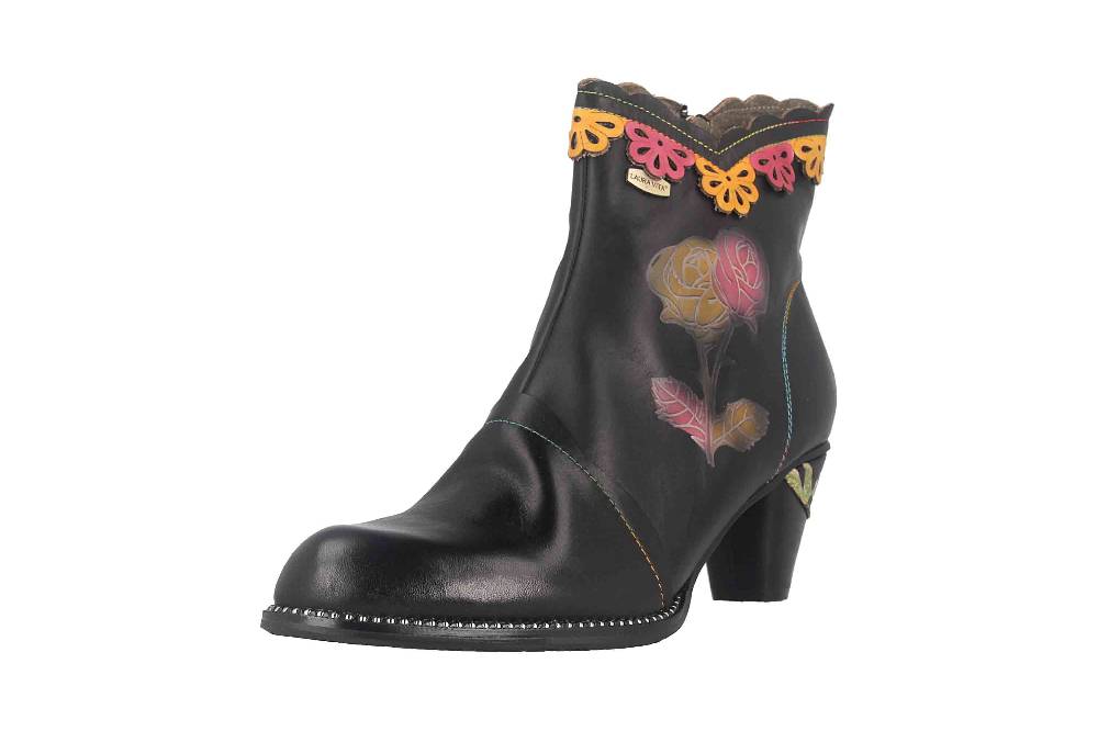 Laura Vita Stiefeletten in Übergrößen Schwarz ALCIZEEO 72 Noir große Damenschuhe Hotsell